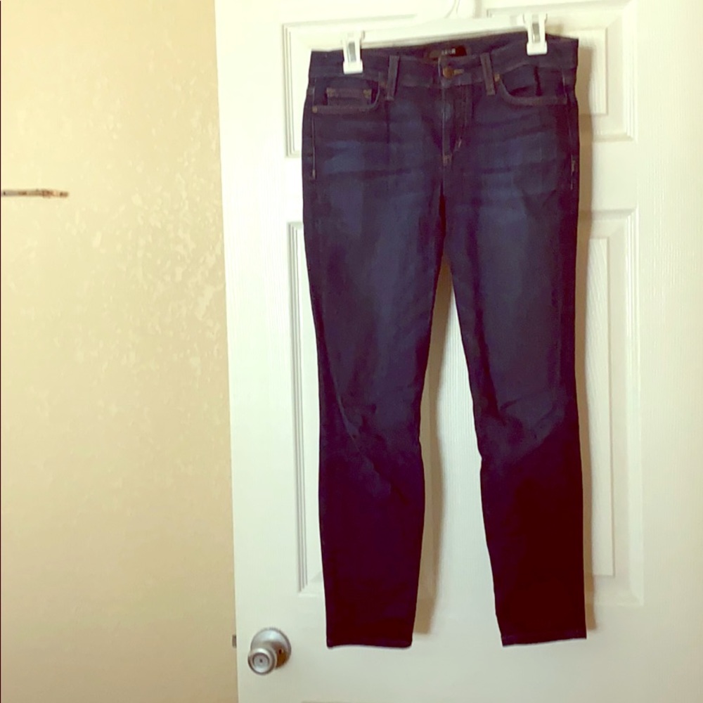 Dark blue skinny jeans